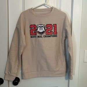 UGA national champions crew neck